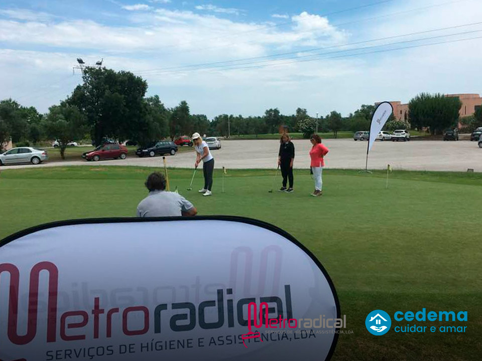 Responsabilidade Social - Evento de golf, promovido pela CEDEMA e Metro Radical, em 2018.